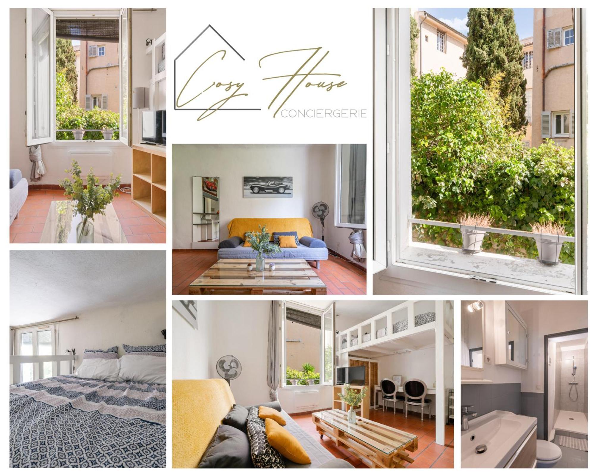 Studio - Coeur D'Aix En Provence - Calme - Sans Vis-A-Vis Aix-en-Provence Extérieur photo